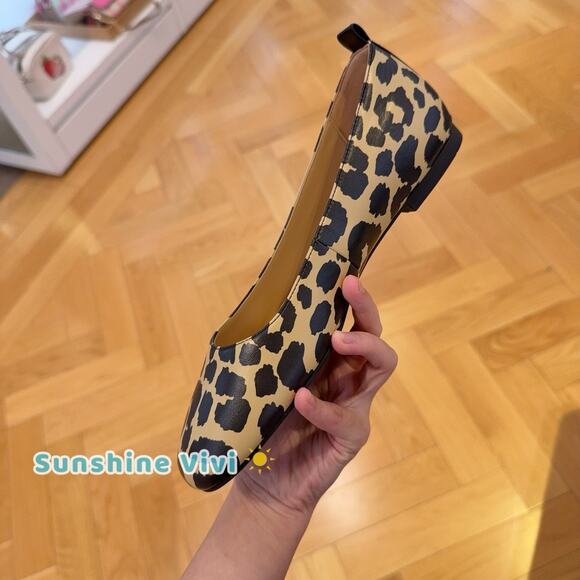 NEW COACH Women's Wendie Ballet Leopard CW665 size 7 - Picture 3 of 10